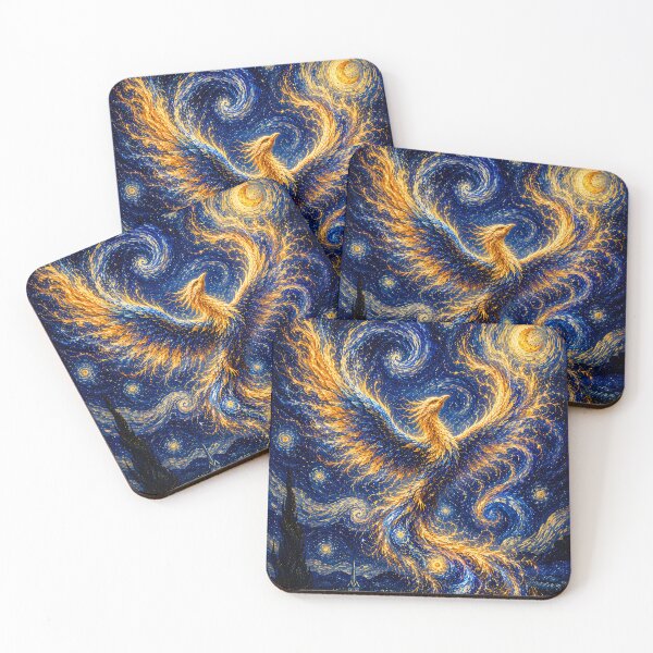 Item preview, Celestial Phoenix of the Starry Night designed and sold by ManJiangHong.