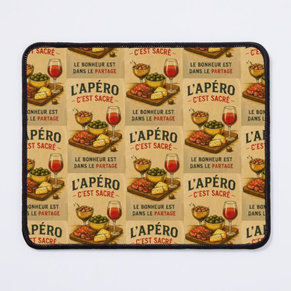 Item preview, The aperitif is sacred. designed and sold by REDART69.