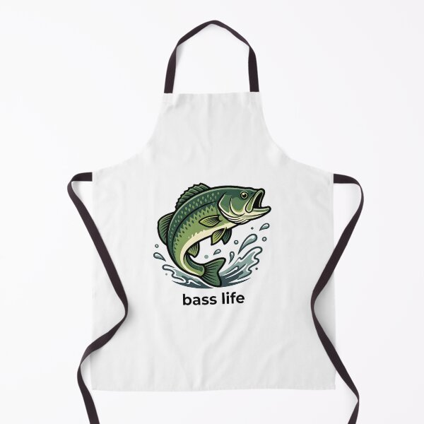 Item preview, Bass Fishing Bass Life Vintage Angler designed and sold by Smoking_Animals .