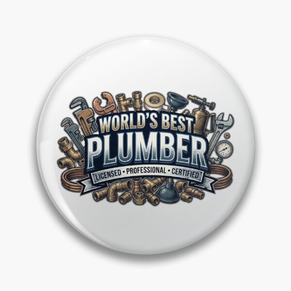Item preview, World's Best Plumber Professional Tradesman designed and sold by CdnVeteranGraphics .