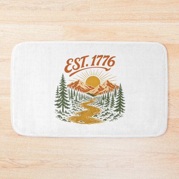 Item preview, Est 1776 Vintage Wilderness Adventure Retro Badge designed and sold by chattsuede.