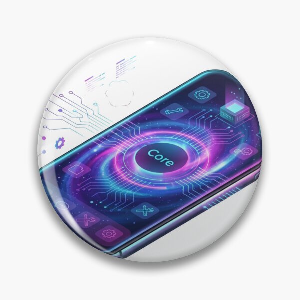 Item preview, Mobile Smartphone Digital Power Core Data designed and sold by caffeinepixels.