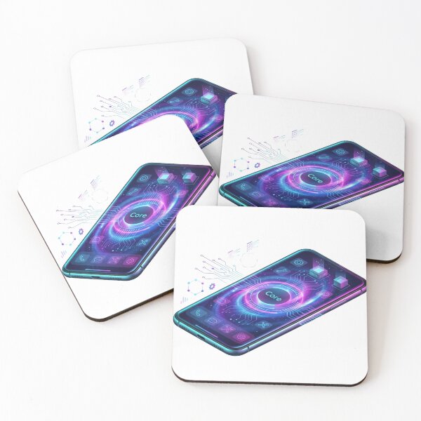 Item preview, Mobile Smartphone Digital Power Core Data designed and sold by caffeinepixels.
