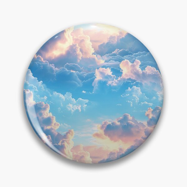 Item preview, Dreamy Pastel Pastel Clouds Seamless Sky Pattern designed and sold by NTGUILTY.