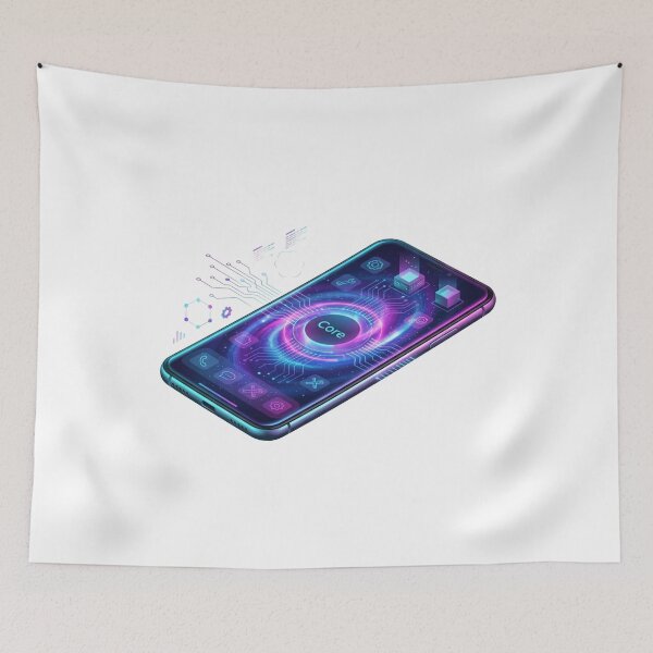 Item preview, Mobile Smartphone Digital Power Core Data designed and sold by caffeinepixels.