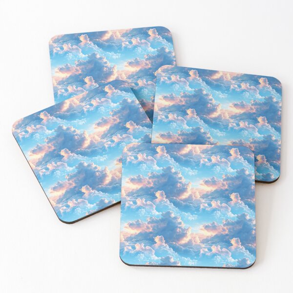 Item preview, Dreamy Pastel Pastel Clouds Seamless Sky Pattern designed and sold by NTGUILTY.