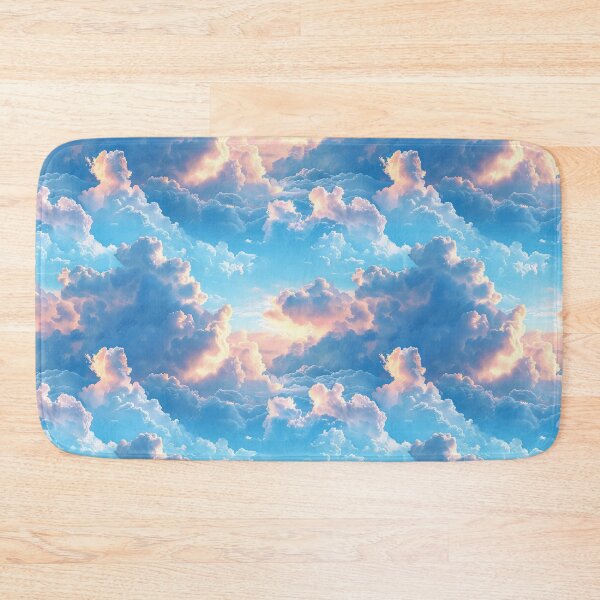 Item preview, Dreamy Pastel Pastel Clouds Seamless Sky Pattern designed and sold by NTGUILTY.