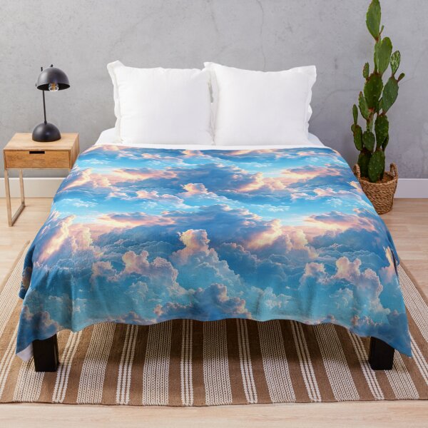 Item preview, Dreamy Pastel Pastel Clouds Seamless Sky Pattern designed and sold by NTGUILTY.