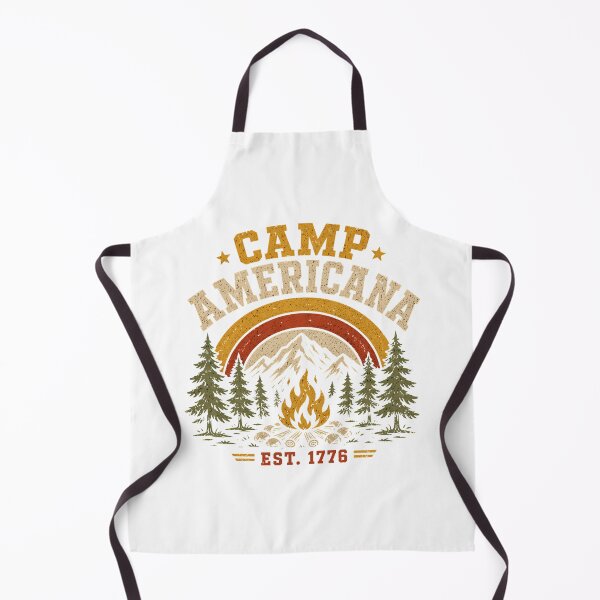 Item preview, Vintage Camp Americana 1776 Retro Patriotic Camping designed and sold by chattsuede.
