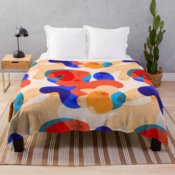 Item preview, Modern Abstract Confetti Shapes Pattern designed and sold by VirtuallyCreativ .