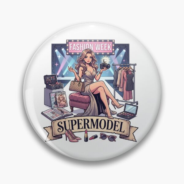 Item preview, Supermodel Fashion Runway Anime Retro designed and sold by JonelleTshirts.