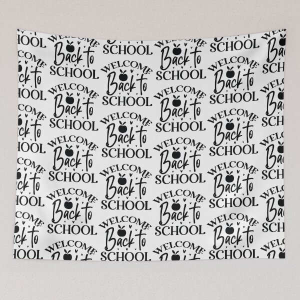 Item preview, Welcome Back To School - Cute Kindergarten Teacher Grade Classroom Student Gift designed and sold by FuzionRaptor.