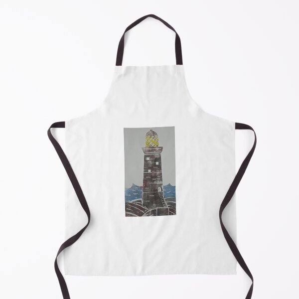Item preview, Collagraph style lighthouse artwork designed and sold by SombreroDoodles.