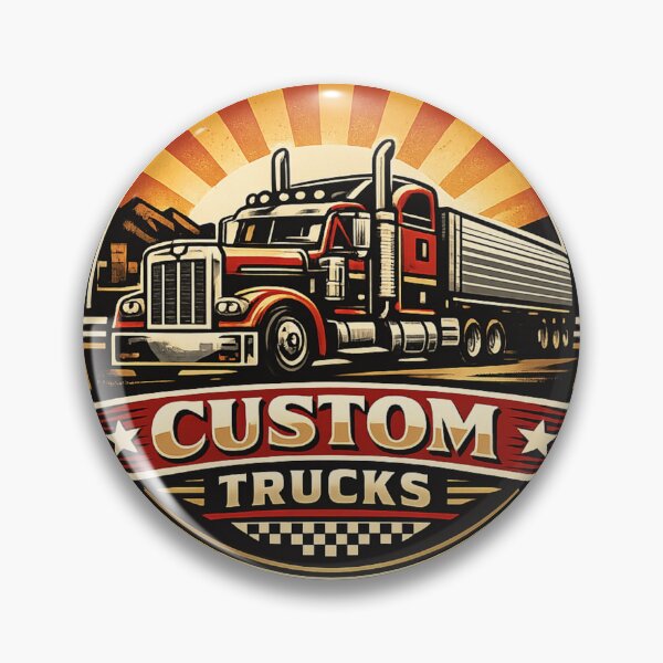 Item preview, Custom Trucks – Vintage Mountain Road Emblem designed and sold by AstraDrip Studio.