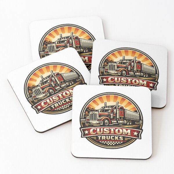 Item preview, Custom Trucks – Vintage Mountain Road Emblem designed and sold by AstraDrip Studio.