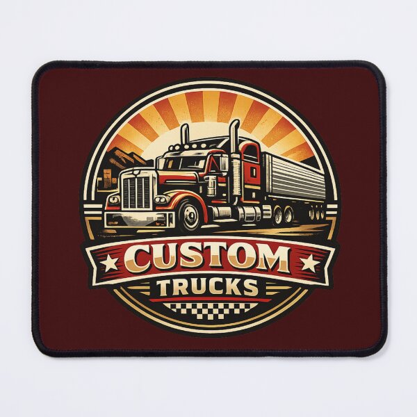 Item preview, Custom Trucks – Vintage Mountain Road Emblem designed and sold by AstraDrip Studio.