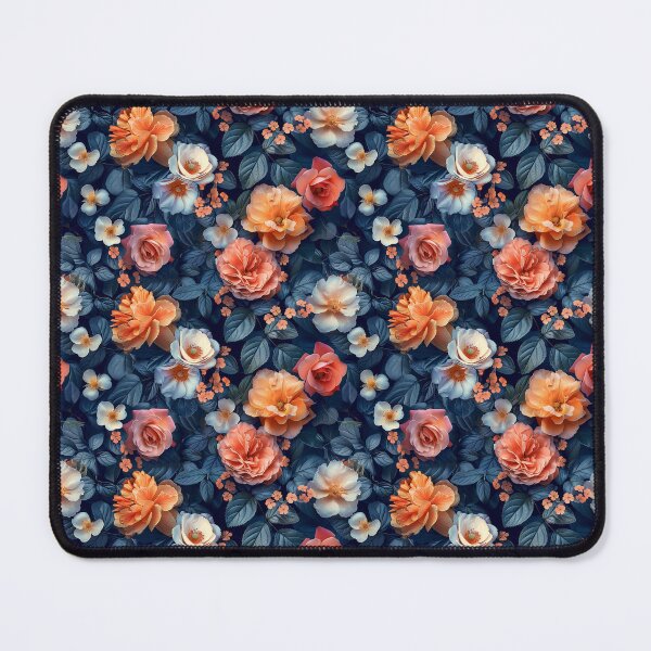 Item preview, Moody Vintage Rose Garden Seamless Pattern designed and sold by NTGUILTY.