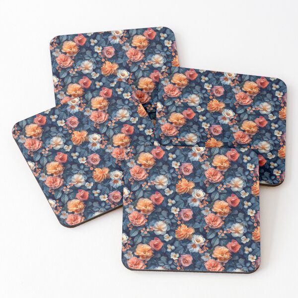 Item preview, Moody Vintage Rose Garden Seamless Pattern designed and sold by NTGUILTY.