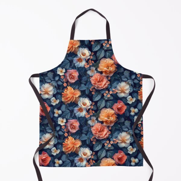 Item preview, Moody Vintage Rose Garden Seamless Pattern designed and sold by NTGUILTY.