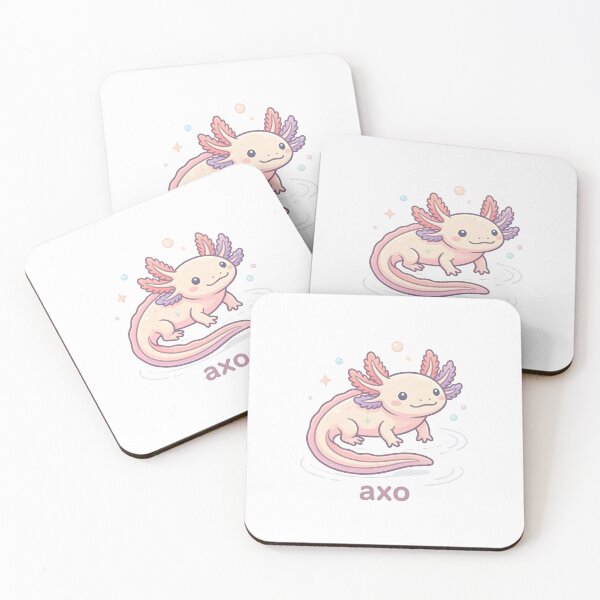 Item preview, Cute Kawaii Axolotl Axo Pastel Aesthetic designed and sold by Smoking_Animals .