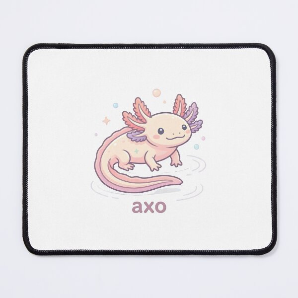 Item preview, Cute Kawaii Axolotl Axo Pastel Aesthetic designed and sold by Smoking_Animals .