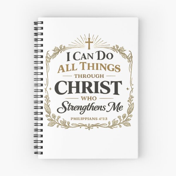 Item preview, Ican do all things through Christ who strengthens me designed and sold by QCena.