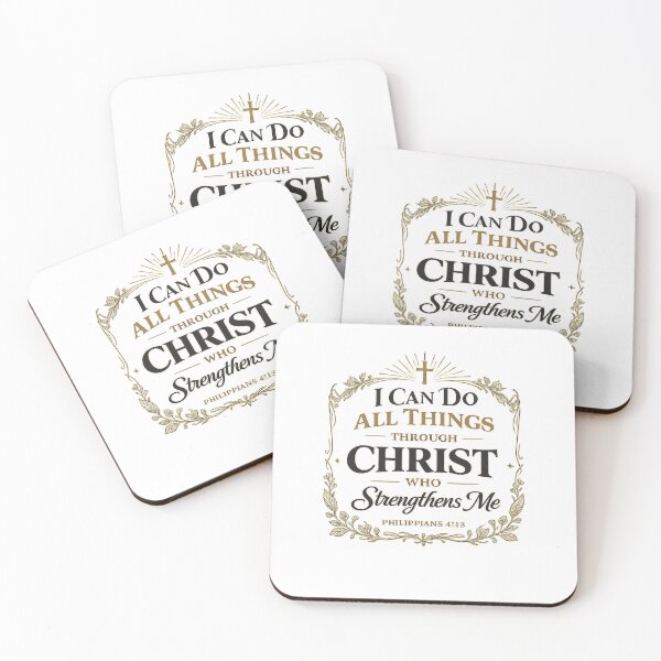 Item preview, Ican do all things through Christ who strengthens me designed and sold by QCena.