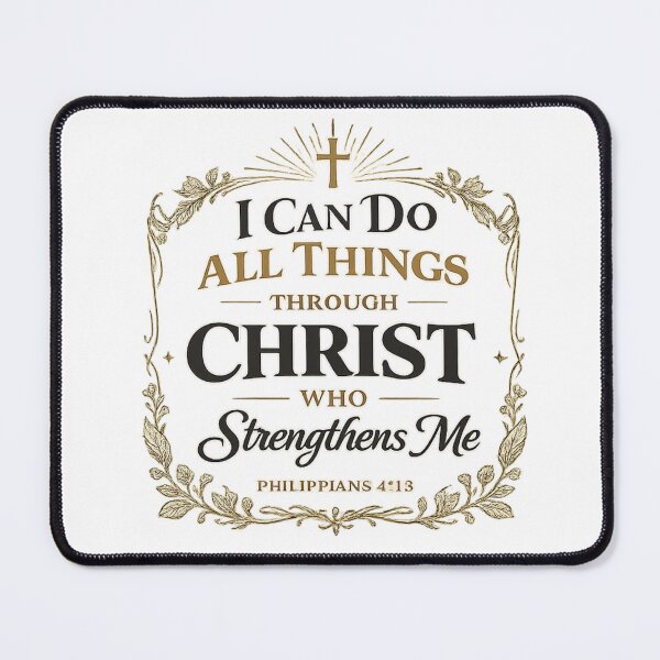 Item preview, Ican do all things through Christ who strengthens me designed and sold by QCena.