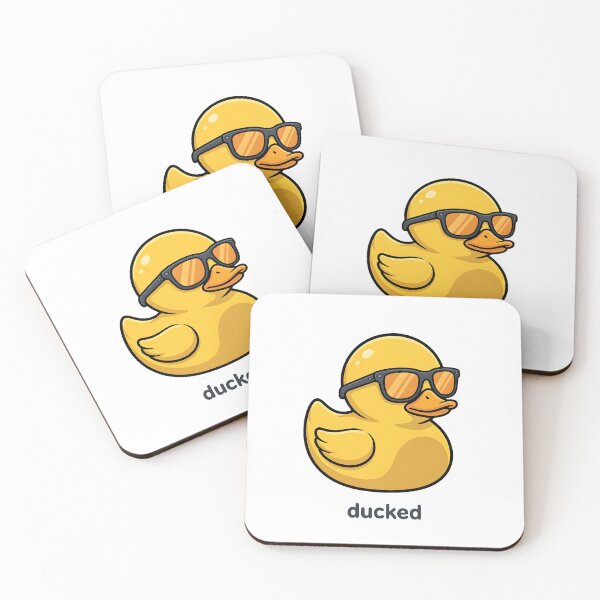 Item preview, Cool Yellow Rubber Duck Wearing Sunglasses designed and sold by Smoking_Animals .