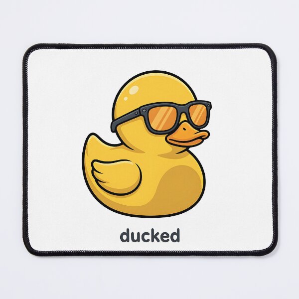 Item preview, Cool Yellow Rubber Duck Wearing Sunglasses designed and sold by Smoking_Animals .