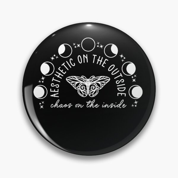 Item preview, Aesthetic On The Outside Chaos On The Inside - Funny Celestial Boho Butterfly designed and sold by the-Z3nith.