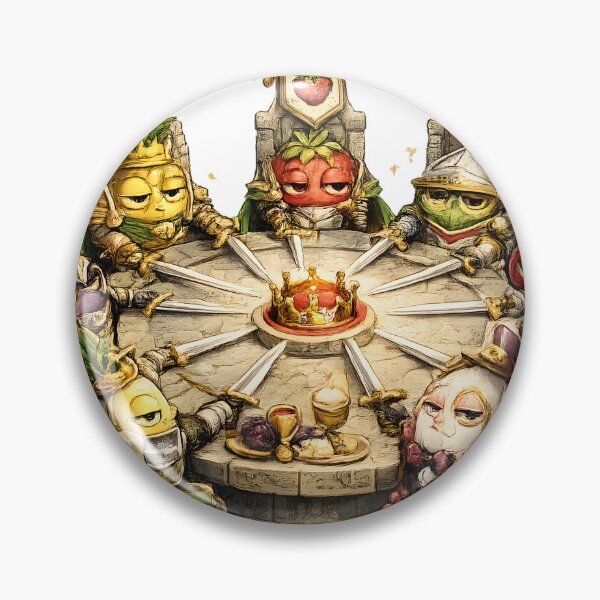 Item preview, The King of Fruit and the Round Table designed and sold by GarabatosLOL-AJ.