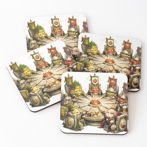 Item preview, The King of Fruit and the Round Table designed and sold by GarabatosLOL-AJ.