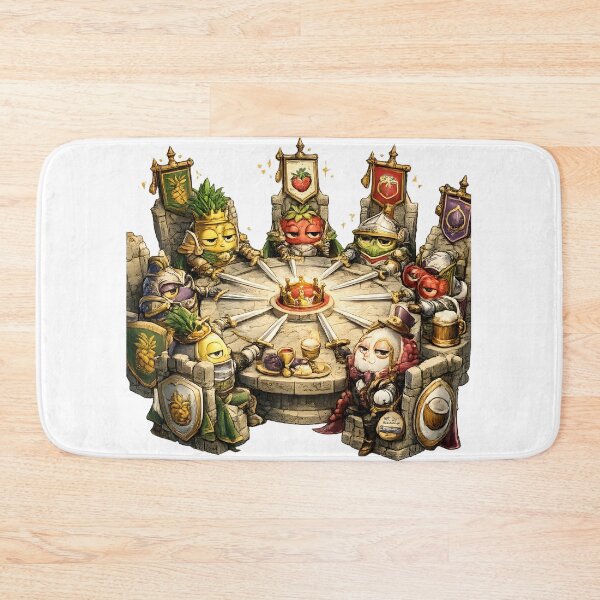 Item preview, The King of Fruit and the Round Table designed and sold by GarabatosLOL-AJ.