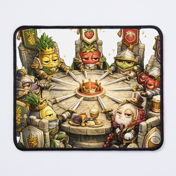 Item preview, The King of Fruit and the Round Table designed and sold by GarabatosLOL-AJ.