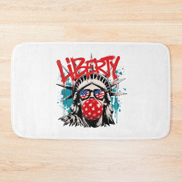 Item preview, Grunge Statue Of Liberty Bubblegum Liberty Patriot designed and sold by chattsuede.