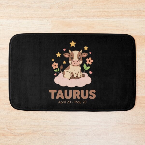 Item preview, Cute Taurus Zodiac Sign Kawaii Cow | Taurus Birthday Astrology Gift designed and sold by Cool-cat-art.