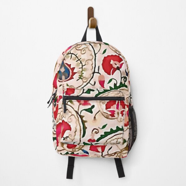 Item preview, Uzbekistan Suzani Floral Pattern designed and sold by Vicky Brago-Mitchell®.