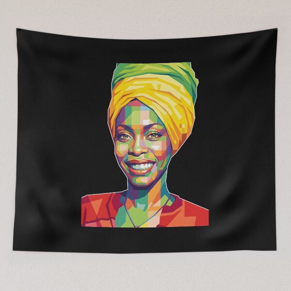 Item preview, Erykah Badu Pop Art designed and sold by fiverofthebox.
