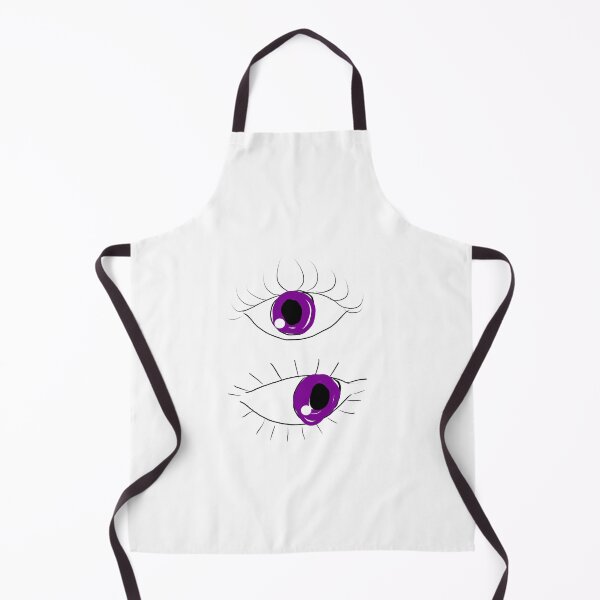 Item preview, Space style purple eyes drawing designed and sold by Mermaso Art.