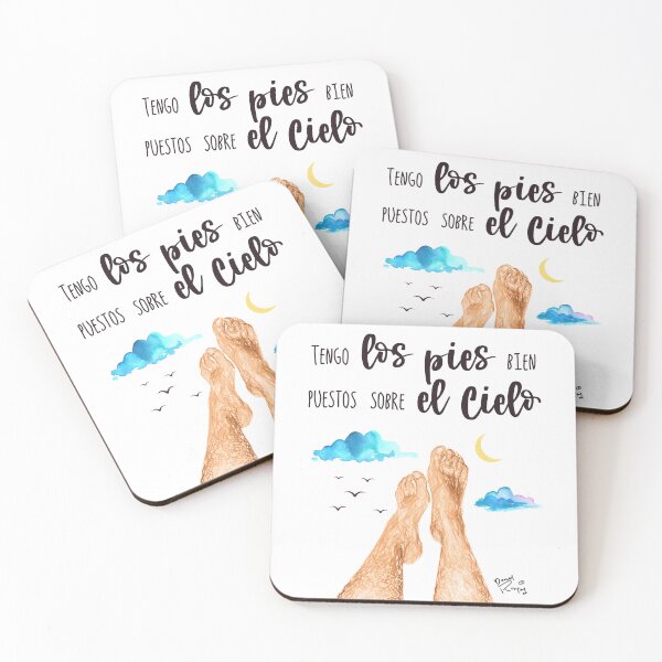 Item preview, Feet in the Sky Quote designed and sold by danielrospad.