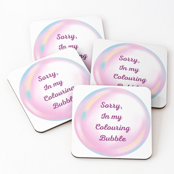 Item preview, Sorry, in my colouring bubble designed and sold by serenebookworm.