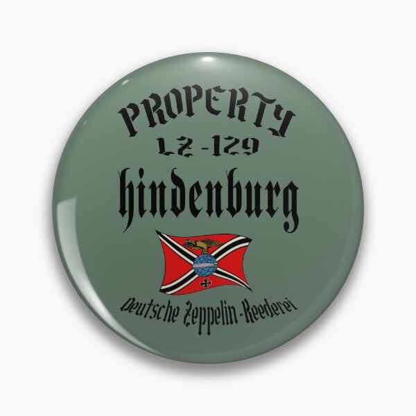 Item preview, Property of LZ-129 Hindenburg Deutsche Zeppelin Vintage Airship Shirt designed and sold by Larry Oates.