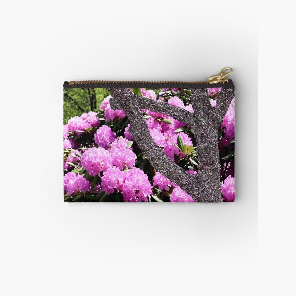 Item preview, Rhododendrons With Colorful Textured Tree in Front designed and sold by BostonArcImage.