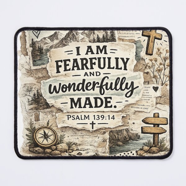 Item preview, I Am Fearfully and Wonderfully Made Psalm 139:14 designed and sold by BRS2022.
