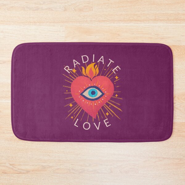 Item preview, Radiate Love Esoteric Sacred Heart Eye Flame T-Shirt designed and sold by WellspringXflow.