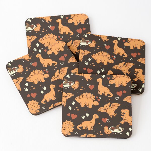 Item preview, Dino Nuggets Pattern designed and sold by Tobe Fonseca®.