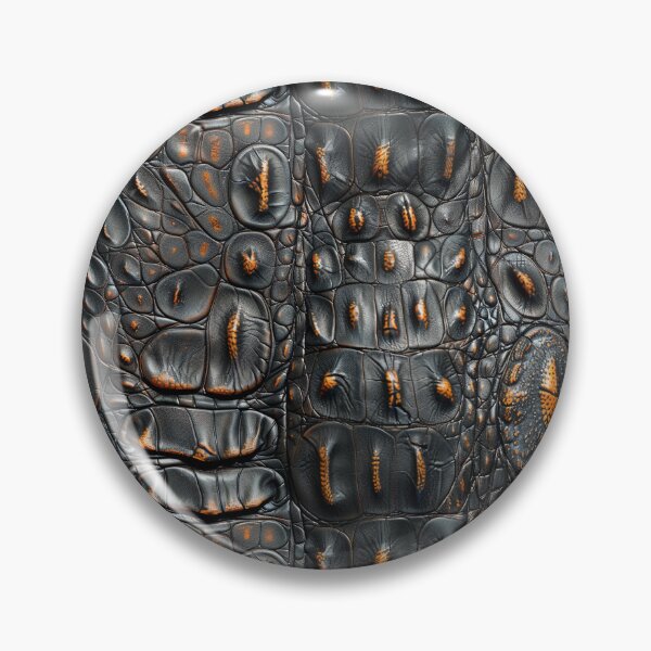 Item preview, Luxury Black Crocodile Leather Seamless Texture designed and sold by NTGUILTY.