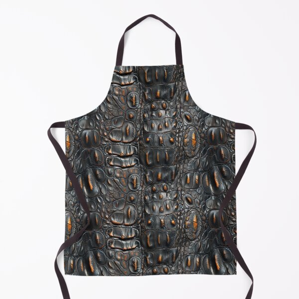 Item preview, Luxury Black Crocodile Leather Seamless Texture designed and sold by NTGUILTY.