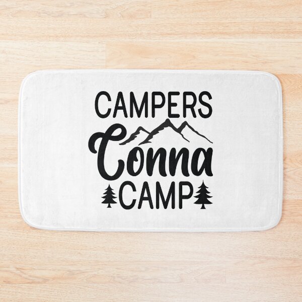 Item preview, Campers Conna Camp - Cute Mountain Nature Hiking Outdoor Forest Camper Gift designed and sold by FuzionRaptor.